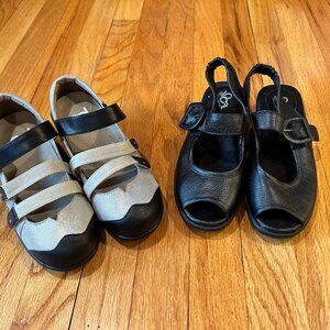Lot of Two (2) Gravity Defyer G-DEFY Shoes Mary Janes Sandals Comfy US 6 Medium